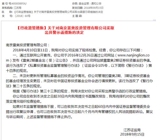 5家私募被江蘇證監(jiān)局出具監(jiān)管函 超級牛散周信鋼旗下公司又違規(guī)了